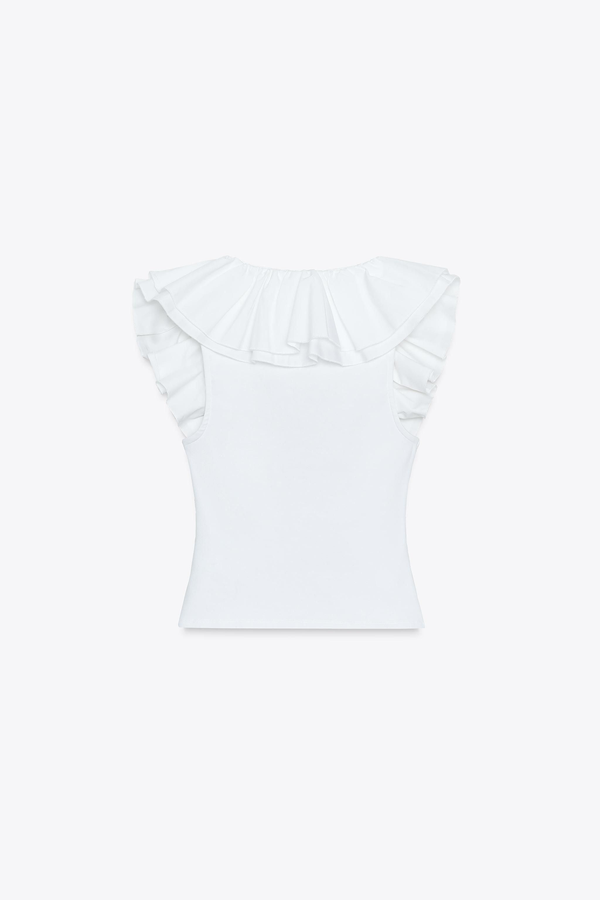 RUFFLED TOP